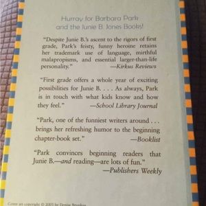 Junie b first grade book